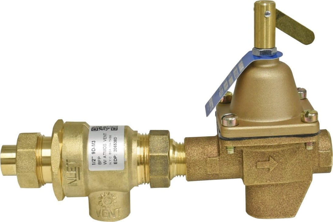 WATTS® 386462 911 Series Combination Fill Valve & Backflow Preventer - 1/2 In, Sweat X Npt