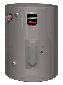 RUUD® PROE10-1-RU-POU Professional Achiever Point-Of-Use 10 Gal Electric Water Heater - 2.0 Kw, 120V, 23 In H
