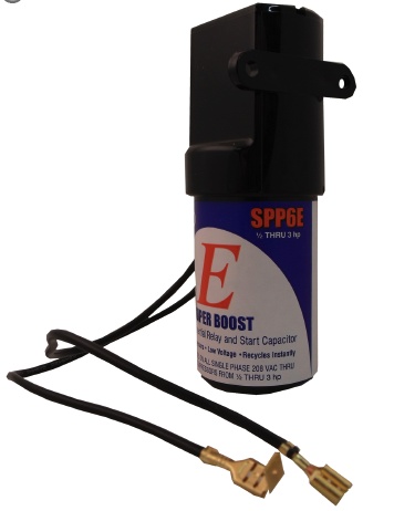 Supco® SPP6 Spp Super Boost Hard Start Kit - 130-156 Mfd, 90-277V