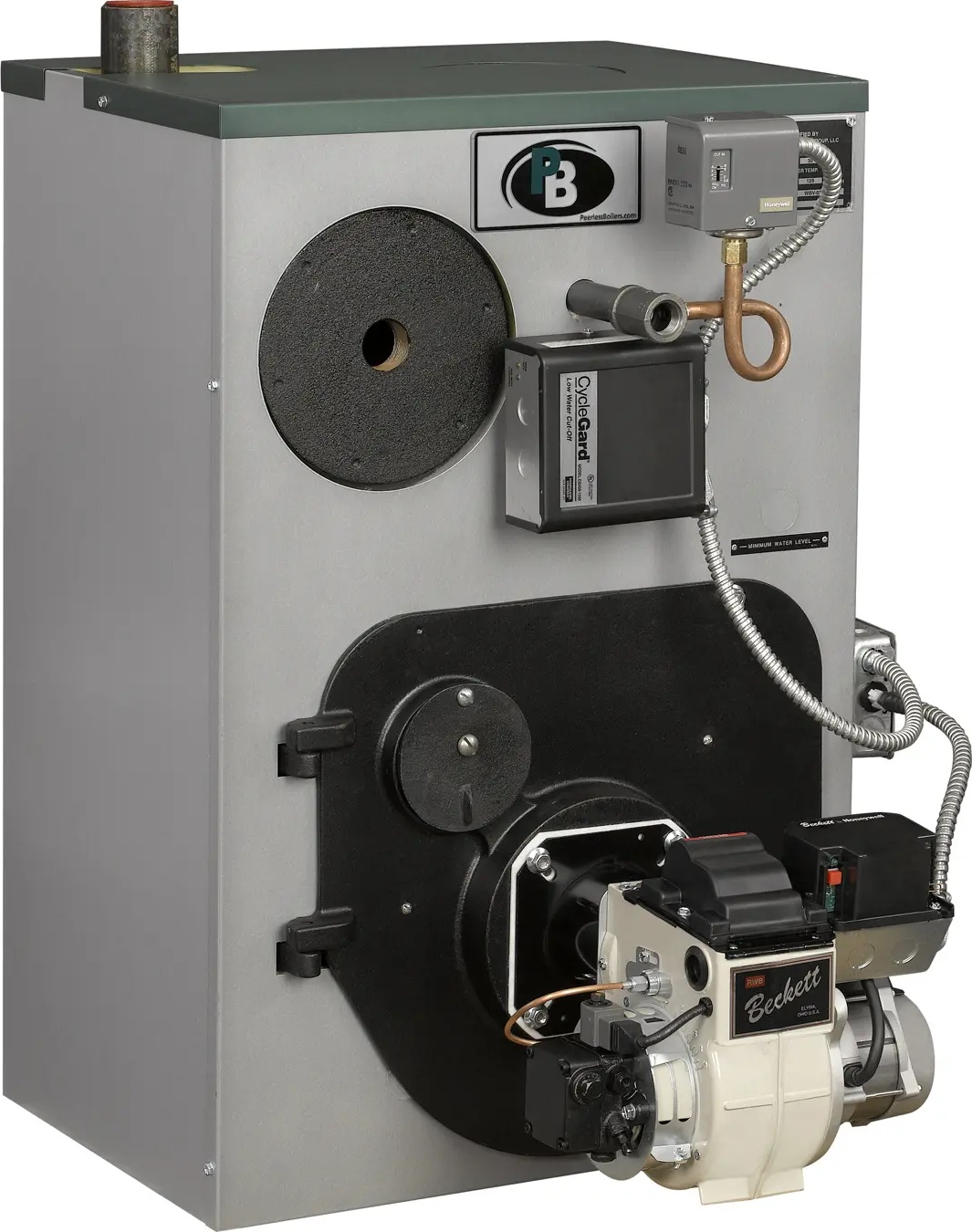 PB&trade 14459 Wbv Series Oil Water Boiler - 210,000 Btu/H