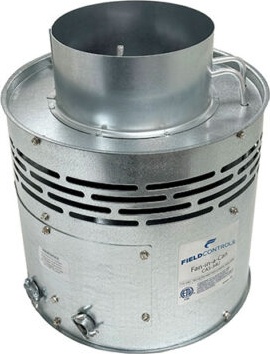 Field Controls 603400700 Fan In A Can Combustion Air System - 120/24 Vac, For Oil Or Gas