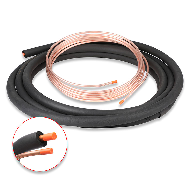 CERRO 3/8"X5/8"X30' Standard Line Set with 1/2" Armaflex Standard Shield