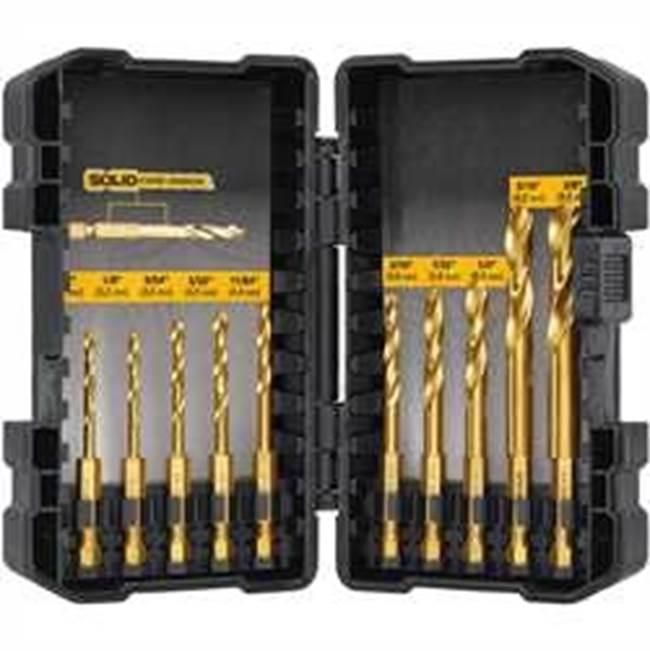 DeWALT® IMPACT READY® DD5160 Drill Bit Set With Tough Case® System, 17 -Piece, TiN-Coated