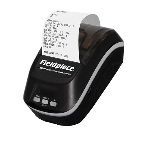 Fieldpiece CATPR Wireless Thermal Printer, For Use With: Fieldpiece Combustion Analyzers