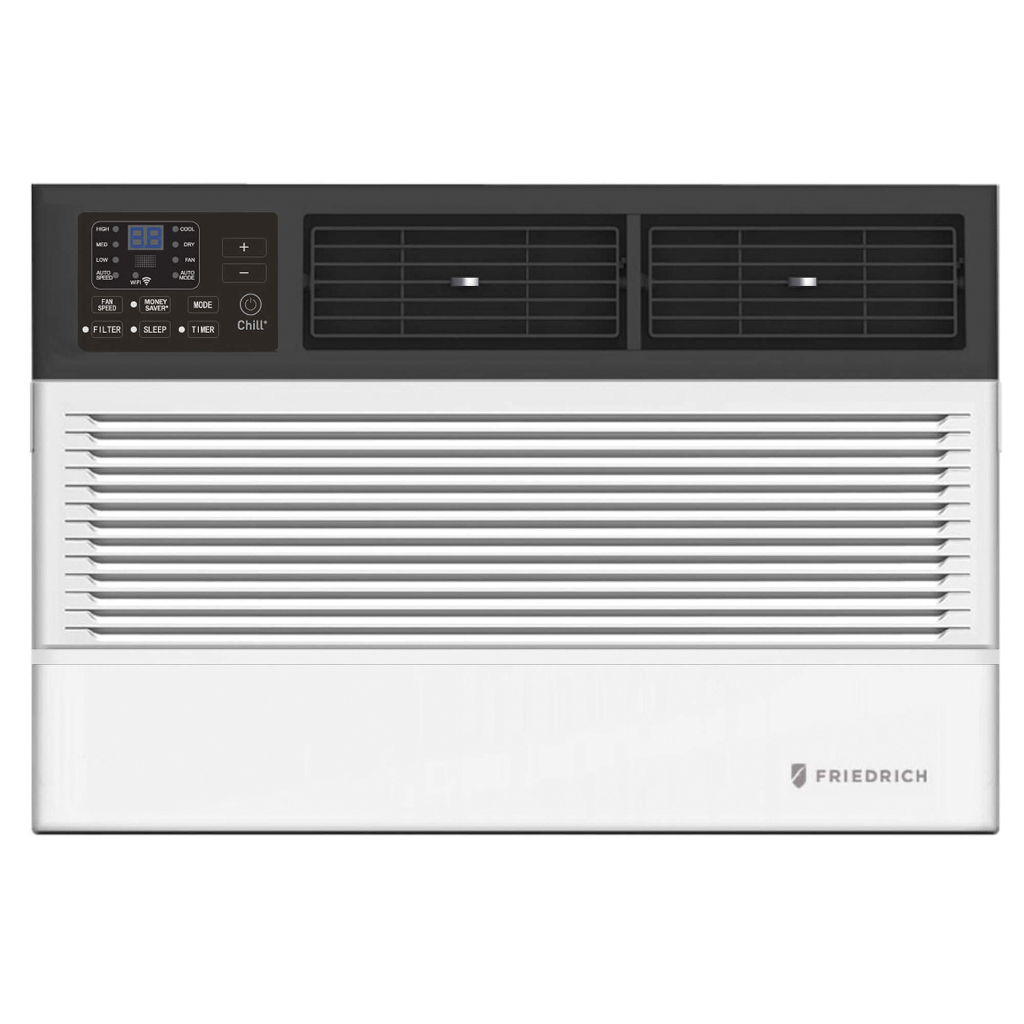Friedrich® Chill® Premier CCW12B10B Smart Wi-Fi Room Air Conditioner, 12000 Btu/hr BTU, 115 V, 1065 W, 259 cfm