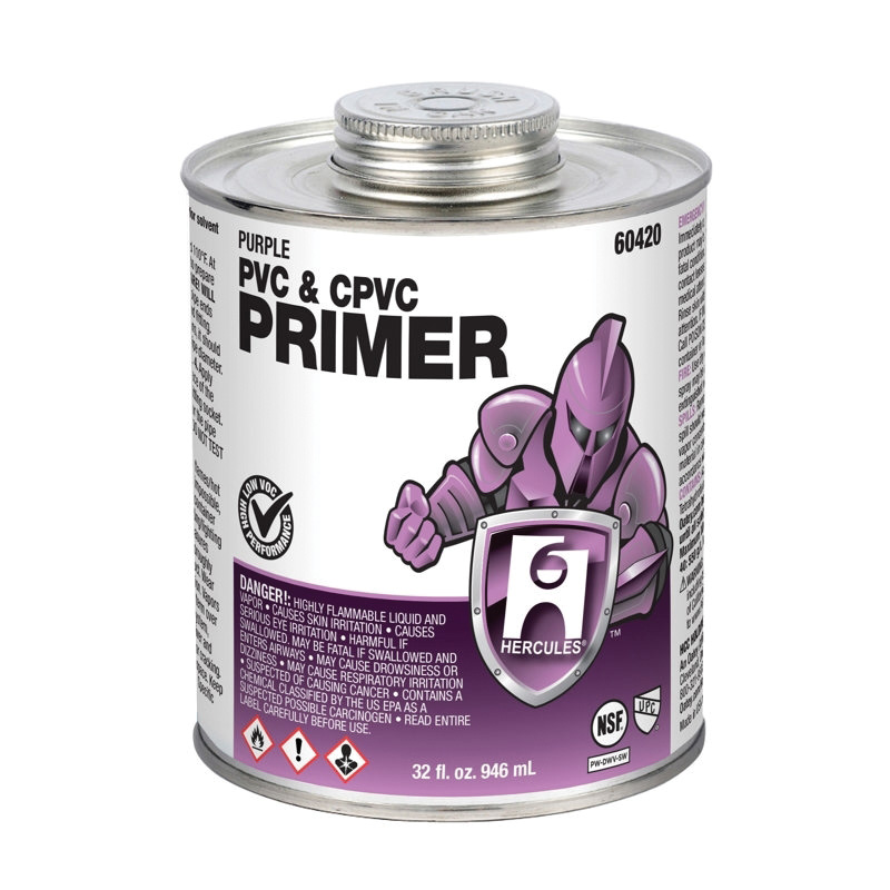 HERCULES® 60420 Primer, 32 oz, Liquid, Purple, Solvent