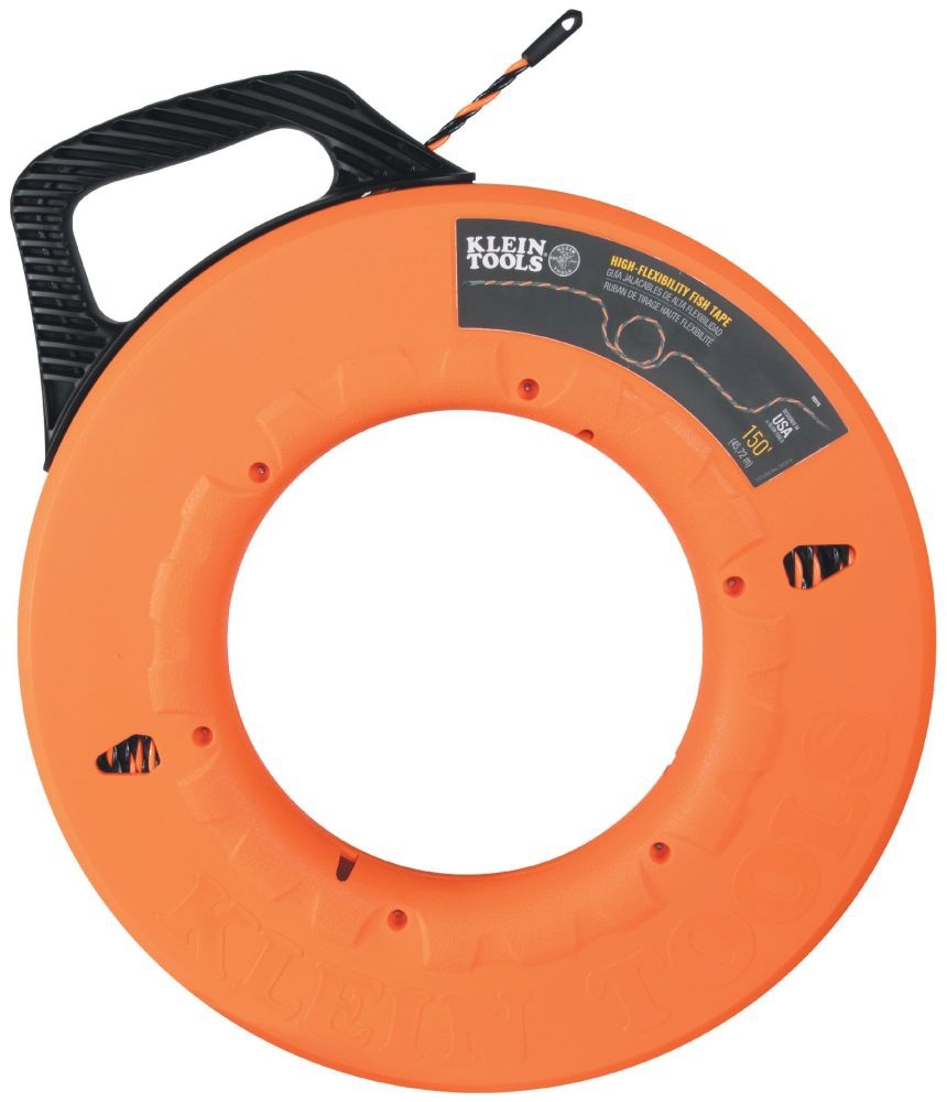 KLEIN TOOLS® 50376 High Flex Polyester Fish Tape 150'