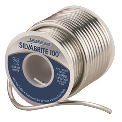 LucasMilhaupt® Silvabrite® 56761 Solder, 1 lb, Spool