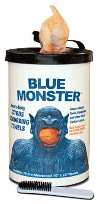 Mill-Rose 77095 M/R Blue Monster Citrus Scrubbing Towels