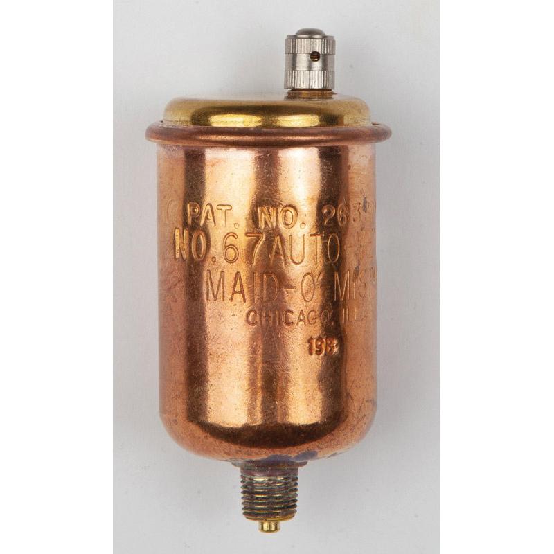 Maid-O'-Mist® 67 Auto Vent Air Eliminator, 1/8 in, MNPT, Brass, Bright Brass