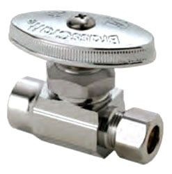 BrassCraft® R14XR Brc 1/2 X 3/8 Str Stop Lead Free