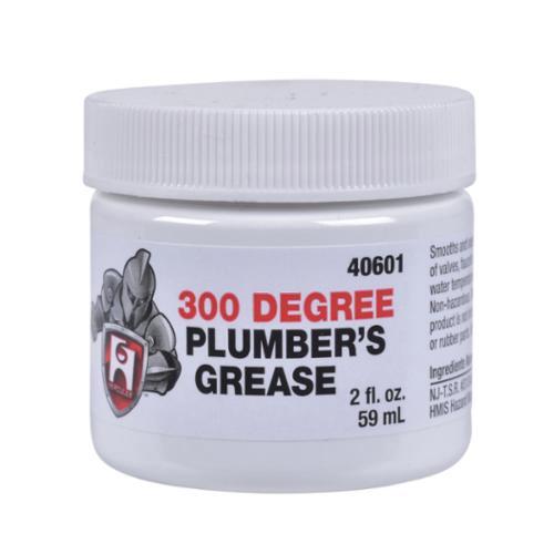 Oatey® 40601 Plumbers Grease, Slight, Amber, -20 to 300 deg F, 2 oz, Tub