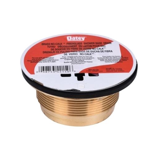 Oatey® 140 Series 42150 Shower Drain, 2 in Nominal, Compression, Stainless Steel Grid, Plastic Drain