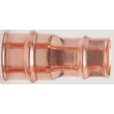 RLS® 3051140800111 Reducing Coupling, 7/8 in Press x 1/2 in Press, Copper