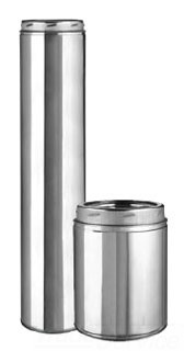 Selkirk® 206148U 6Ut48 48" Length Insulated Pipe