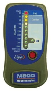 Supco® M500 Led Megohmmeter
