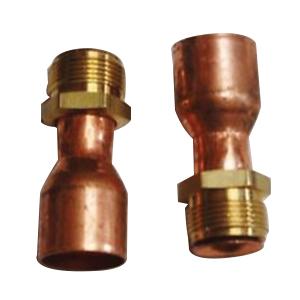 Schneider Electric 436-252 Union Nut and Coupling Assembly, 3/4 in Sweat x Flared, Copper