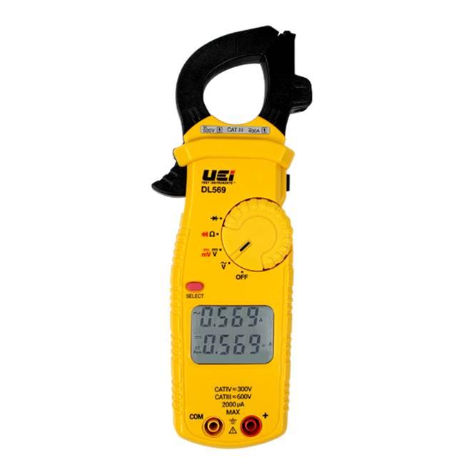 400A Dual Display Clamp Meter w/ Test Lead Storage