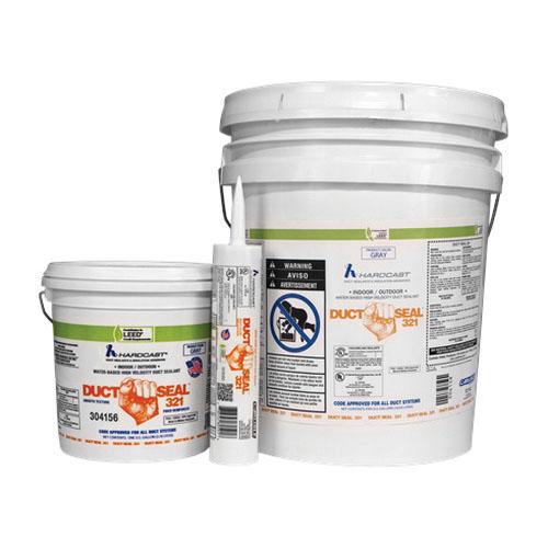CARLISLE® FlexGrip 321 Series 304159 Water Based Duct Sealant, 10 oz, Cartridge, Paste, Gray, Slight Ammonia