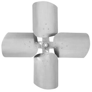 Lau 60558201 Propeller, 4 -Blade, 1140 rpm Speed, Aluminum