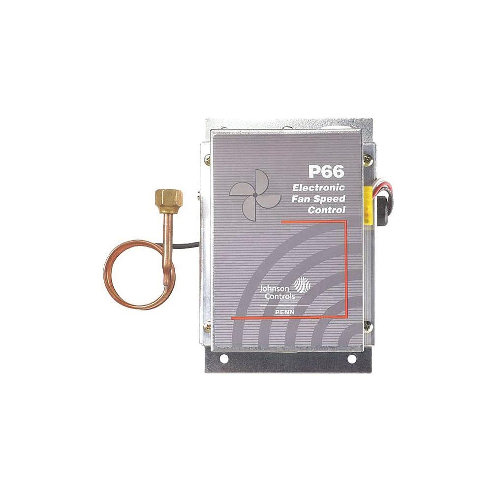 Johnson Controls P66BAB-1C Electronic Fan Speed Control, 24 VAC Control, 208 to 480 VAC Line