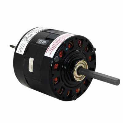 Century® OMC6517 Condenser Fan Motor, 208 to 230 VAC, 1.5 A, 1/5 hp, 1075 rpm Speed, 0.15 kW, 1 ph -Phase, 60 Hz