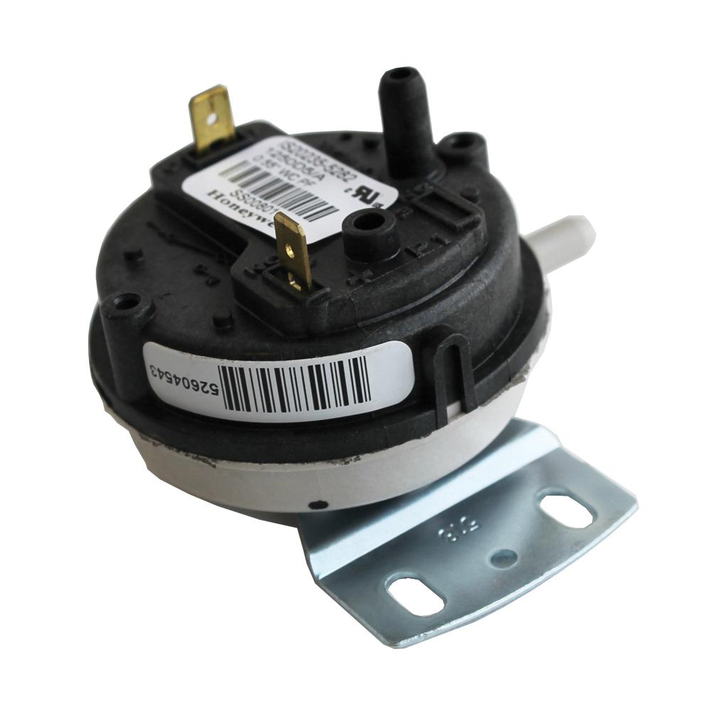 UTICA BOILERS SS00801 Pressure Switch, 1/4 in Barbed, SPST, 0.55 in-WC