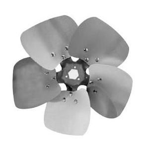 Lau 60560301 Propeller, 5 -Blade, 825 rpm, 1075 rpm, 1140 rpm, 1625 rpm Speed, Aluminum