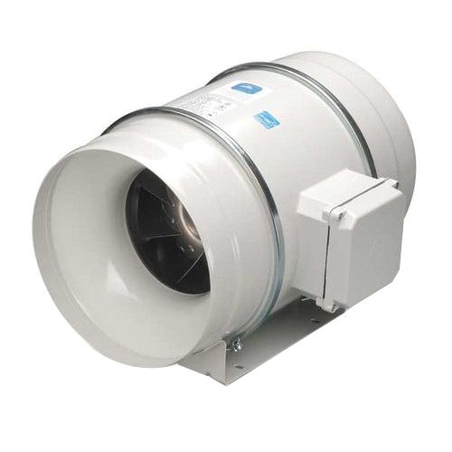 S&P TD-315 In-Line Duct Fan, 115 V, 2.3 A, 208/305 W, 2000/2500 rev/min Speed, 2 -Speed, 130/420 - 751/1050 cu-ft/min