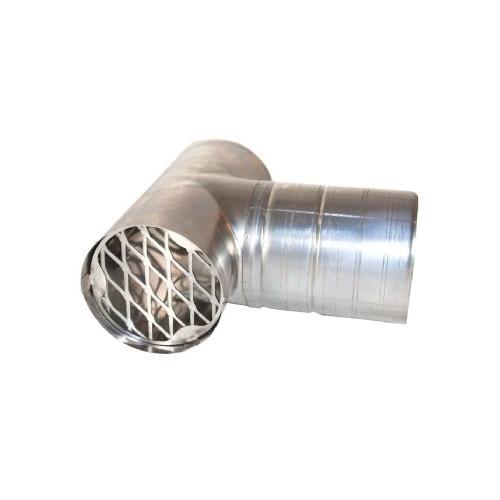 Z-Flex® 2SVSTTF03 Termination Tee, 3 in, Stainless Steel