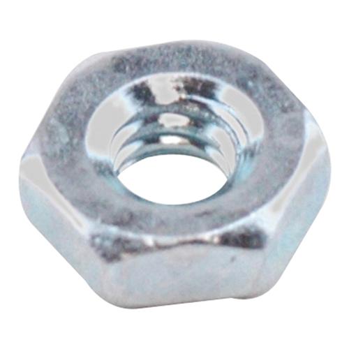 DiversiTech® 6500A Machine Screw Hex Nut, #10-32 Thread, Steel, Zinc-Plated