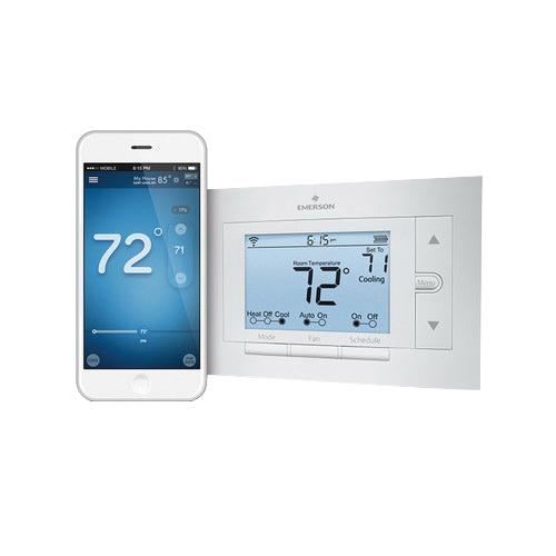 WHITE-RODGERS™ 1F87U-42WF Wi-Fi Thermostat, 20 to 30 VAC, 1.5 to 2.5 A, 7 day Program Programmability