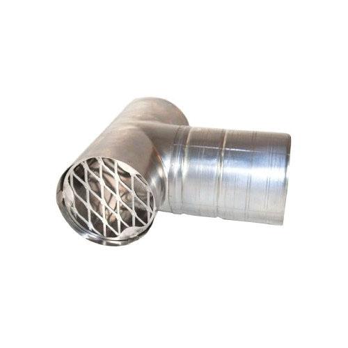 Z-Flex® 2SVSTTF04 Termination Tee, 4 in, Stainless Steel