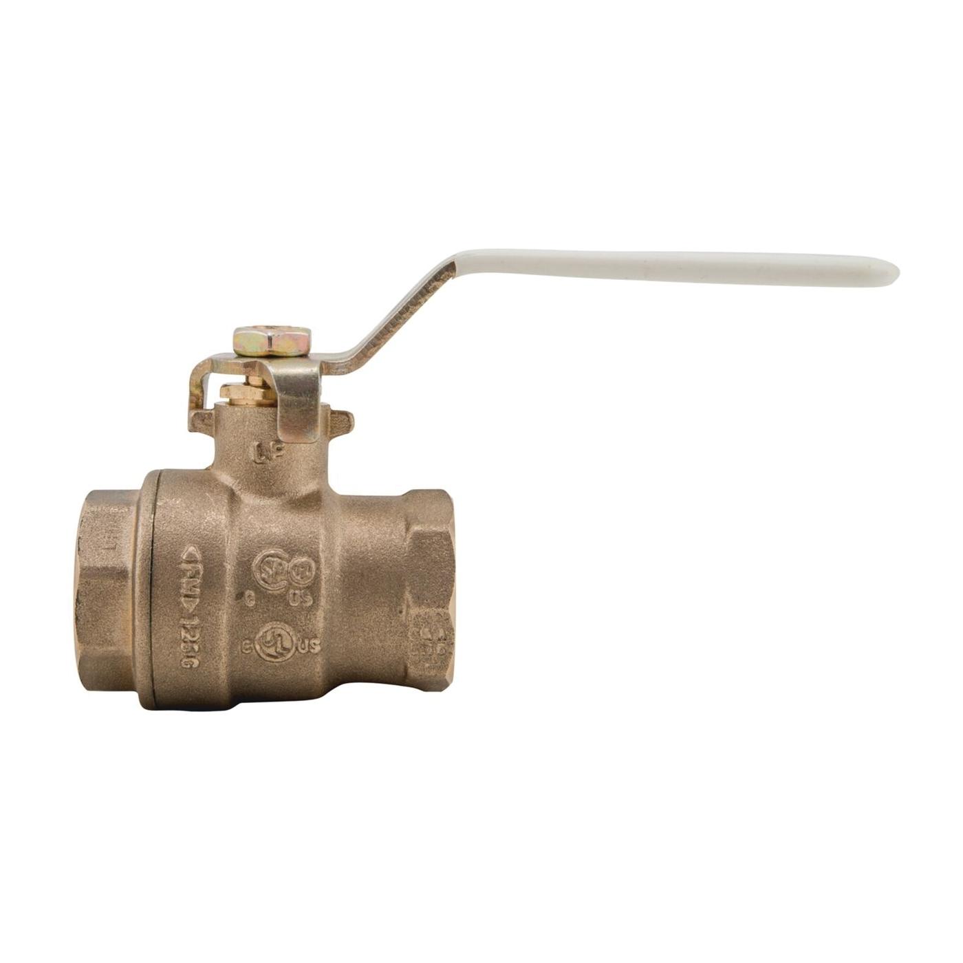 WATTS® LFFBV-3C-M1 Series 88005696 Ball Valve, 2 in, FNPT, Copper Silicon Alloy, 600 psi WOG, 150 psi WSP