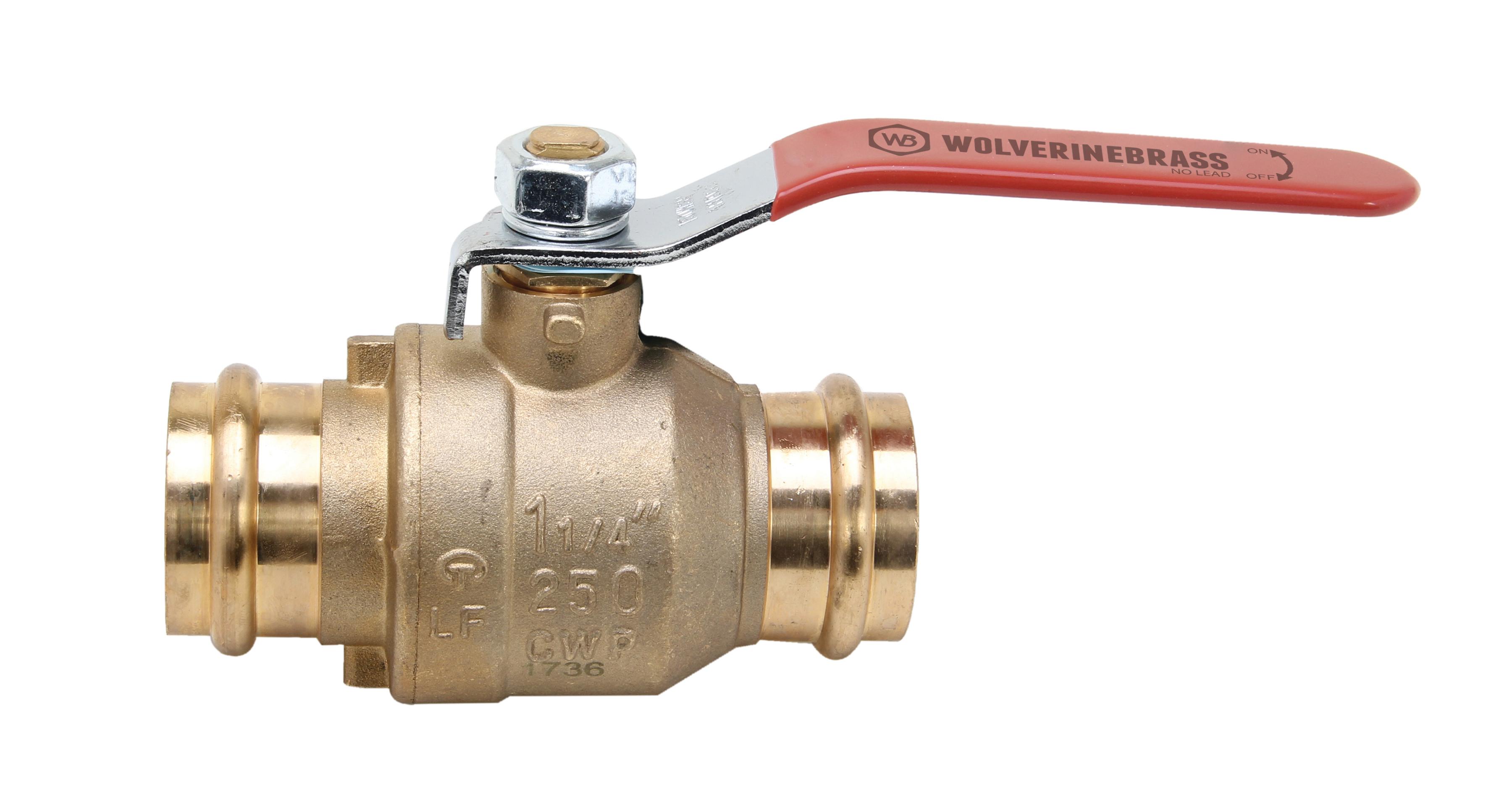 ProSeries 1-1/4 in Press Ball Valve