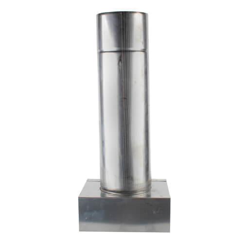 Z-Flex® 2SVSTB03 Z-Vent Termination Box, 3 in, AL29-4C Stainless Steel