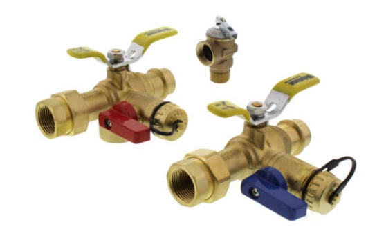 Webstone H-84443WPR With S 3/4 Press Isolator E2 With Prv Tankless Water Heater Kit