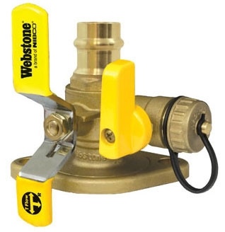 Webstone H-81415HV With S 1-1/4" Press Isolator With Rotating Flange & Purge