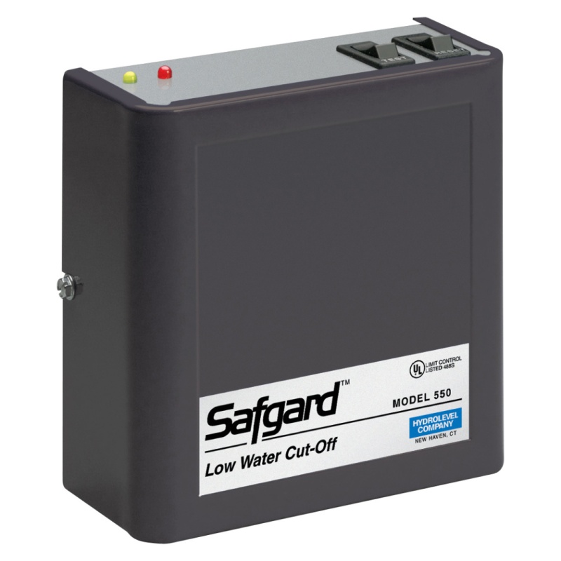 HYDROLEVEL COMPANY 550 Safguard Low Water Cut-Off - 120V, Manual Reset