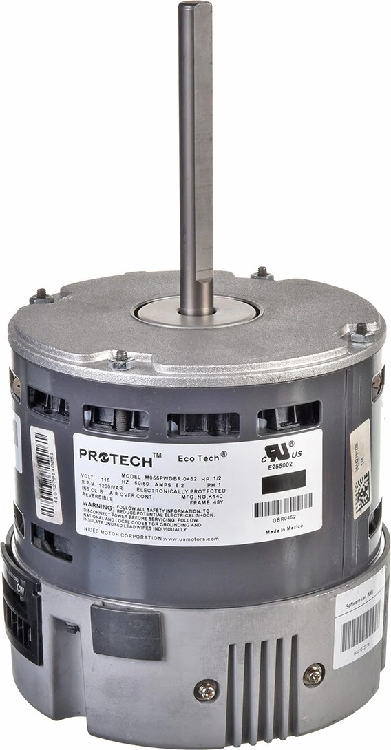RUUD® SP21111 Ecotech 1/2 Hp Variable Speed Blower Motor - 120V, 1 Phase, Ball Bearing