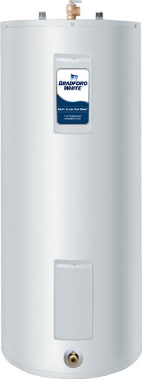 Bradford White® RE340S6-1NCWW 40 Gal Electric Water Heater - 4.5 Kw, 208/240V, 48.625 In H