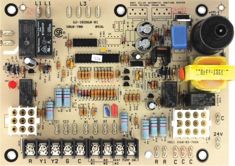 RUUD® 62-102860-01 Integrated Furnace Control Board
