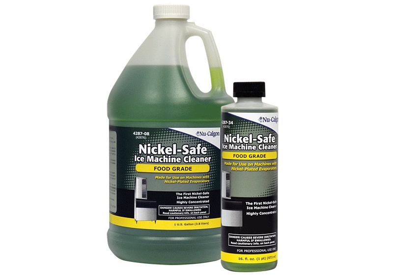 Nu-Calgon 4287-08 Nickel-Safe Ice Machine Cleaner - 1 Gal