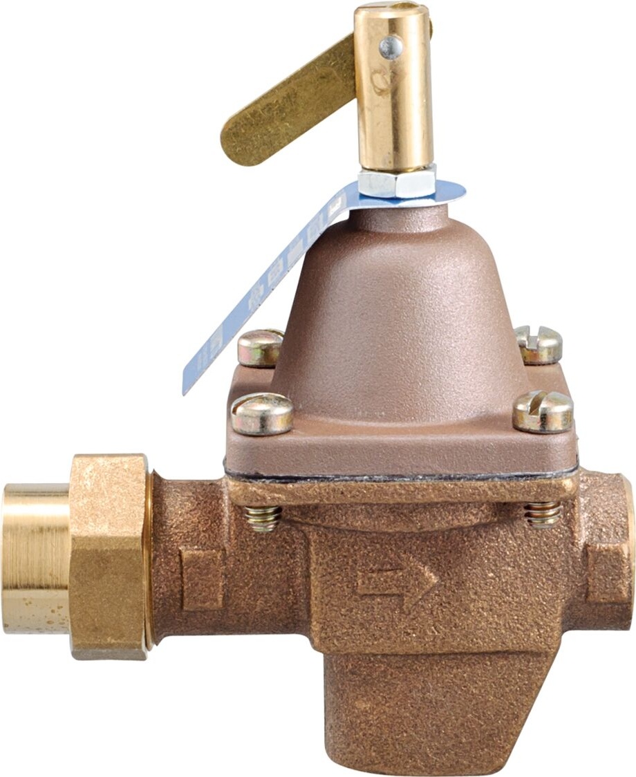 WATTS® 386421 1156F Series High Capacity Water Feed Regulator - 1/2 In, Bronze