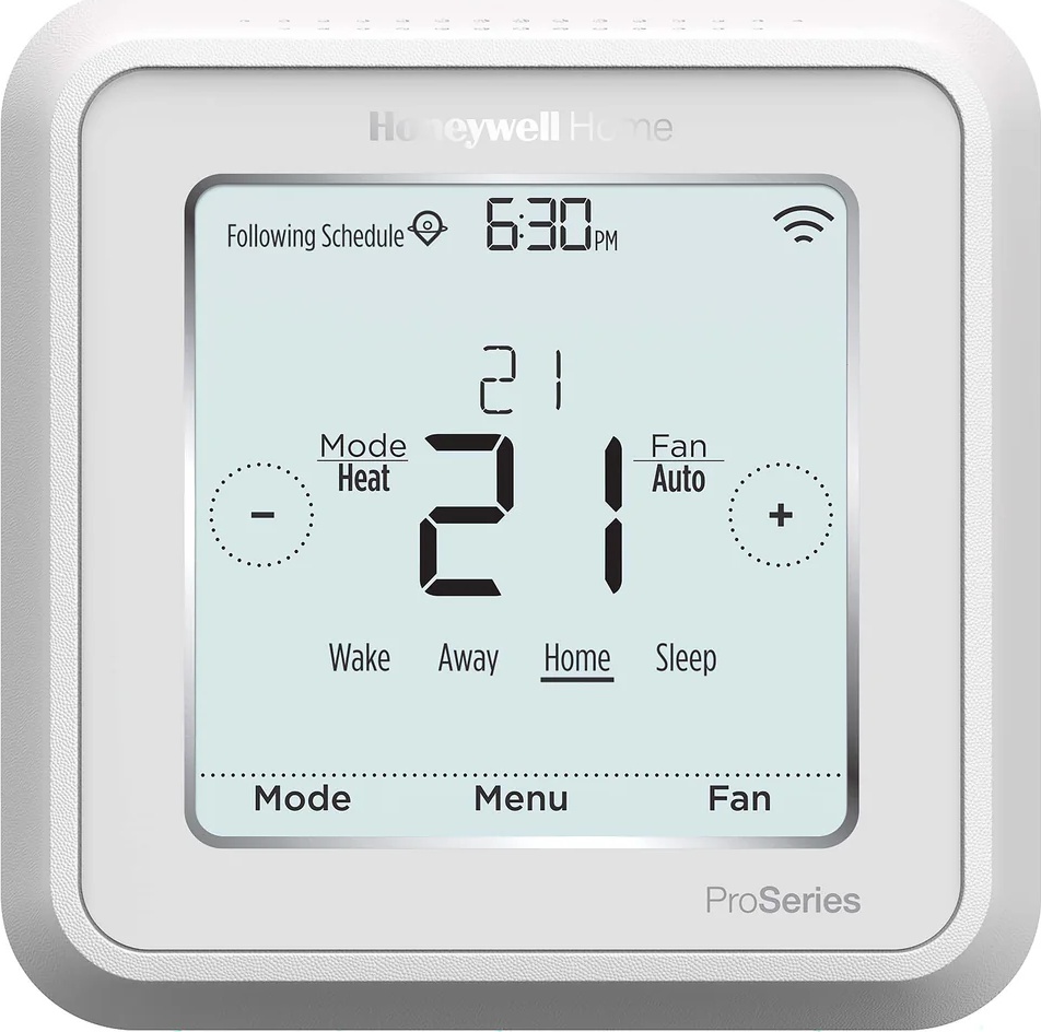 Honeywell TH6220WF2006/U T6 Pro Smart Wi-Fi Thermostat - 2H/2C, 24V