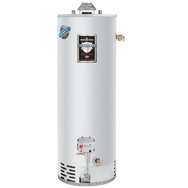 Bradford White® RG250L6N Gas Water Heater, 48 gal, 40000 Btu/hr, 11.7 kW, Natural Gas