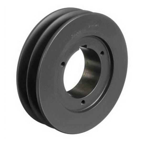Browning® 2B5V60 Multiple Sheave, 1/2 in Dia Bore, Split Taper Bushed Bore, 6.28 in OD, 2 -Groove, 5.8 in Dia Pitch