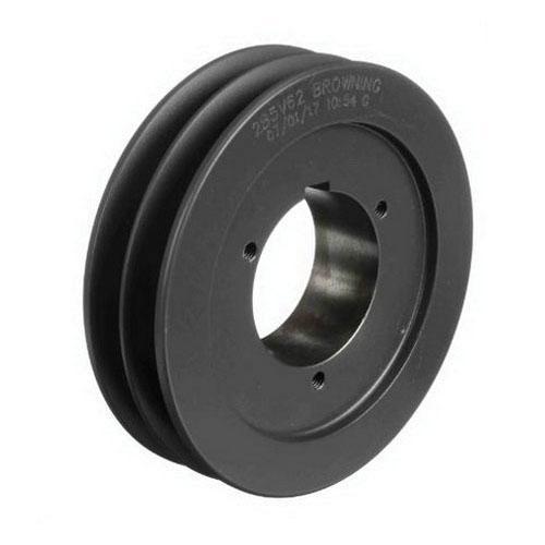 Browning® 2B5V62 Multiple Sheave, 1/2 in Dia Bore, Split Taper Bushed Bore, 6.48 in OD, 2 -Groove, 6 in Dia Pitch