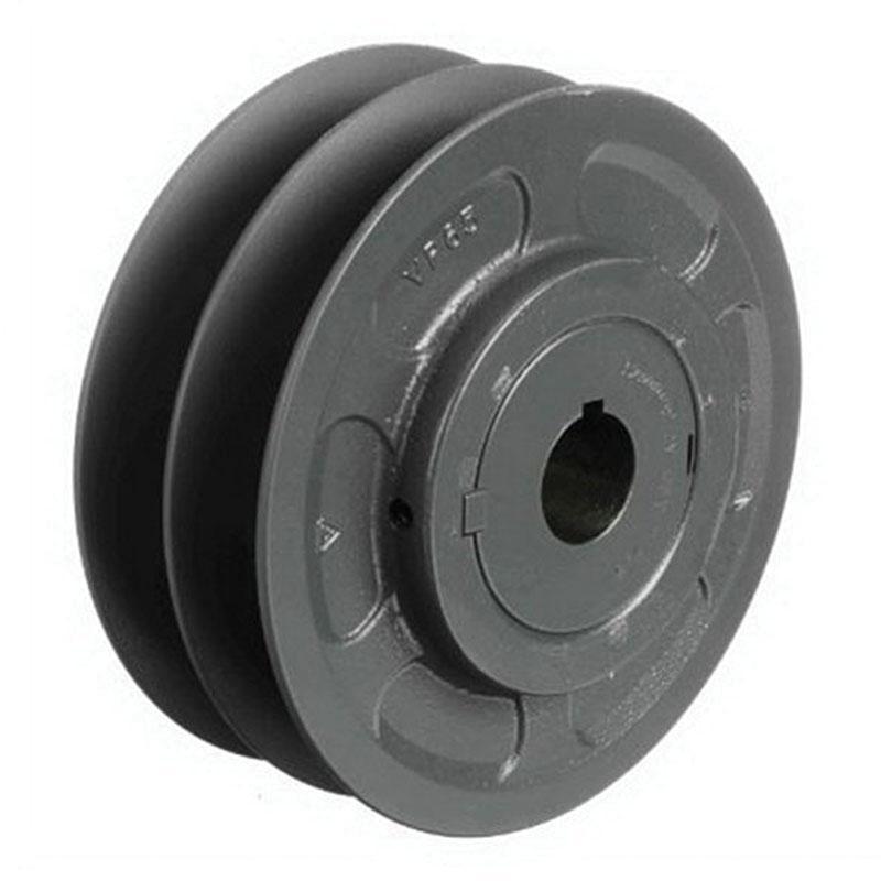 Browning® 2VP65X1-1/8 FHP Variable Pitch Sheave, 1-1/8 in Dia Bore, Finished Bore, 6-1/2 in OD, 2 -Groove
