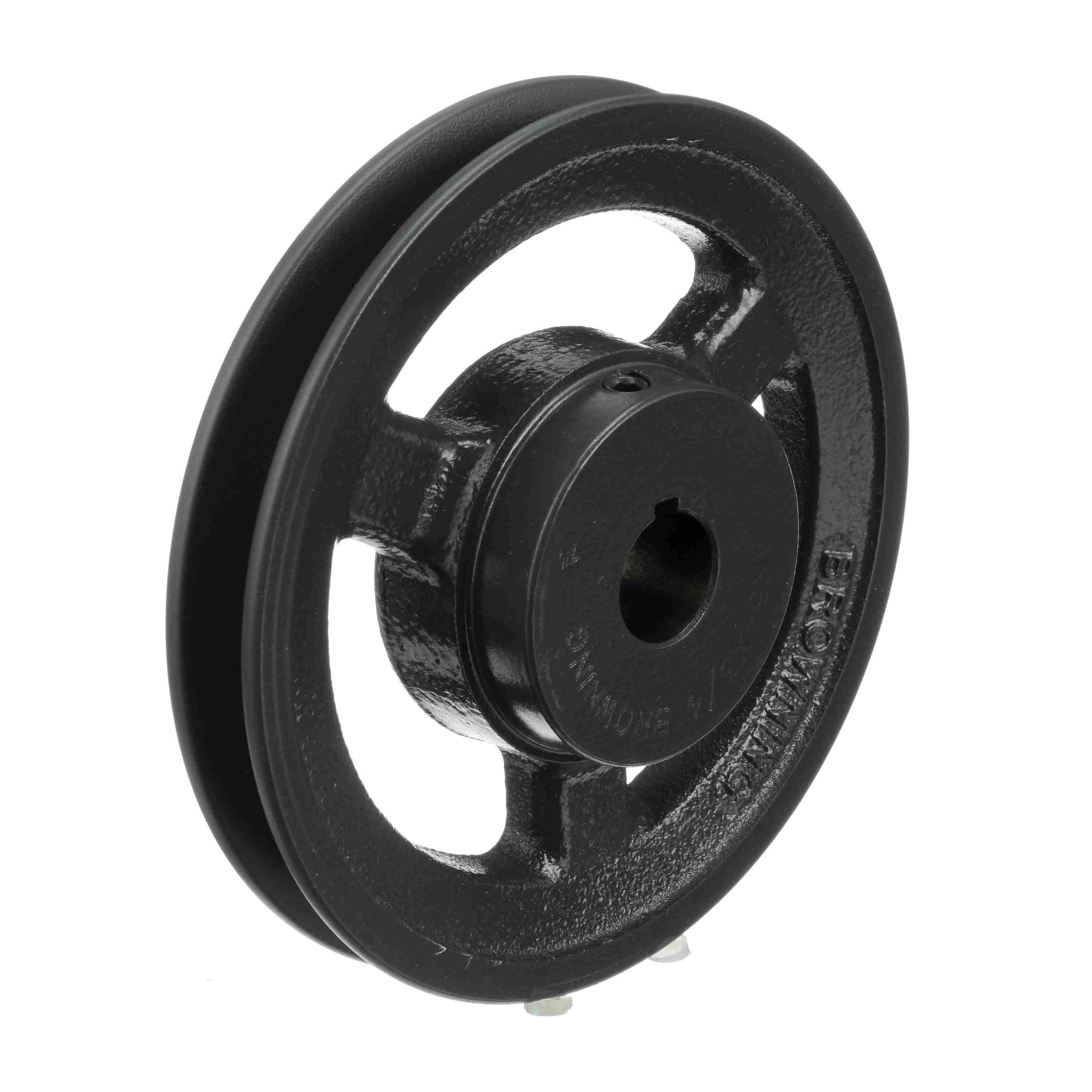 Browning® AK54X3/4 Sheave, 3/4 in Dia Bore, Finished Bore, 5-1/4 in OD, 1 -Groove, 5.2 in Dia Pitch, 3/4 in W Face